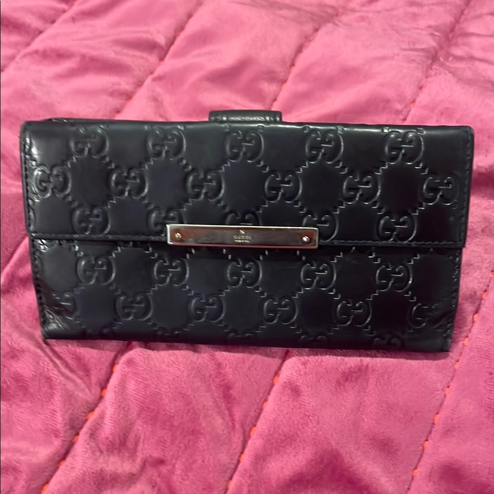 Gucci Black Leather Wallet